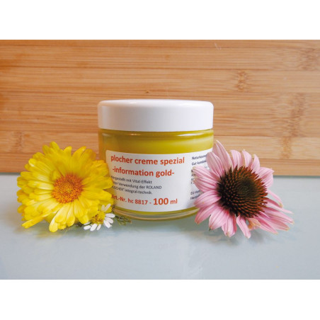 Crème Plocher Information Or - Soin Vibratoire Naturel 100 ml