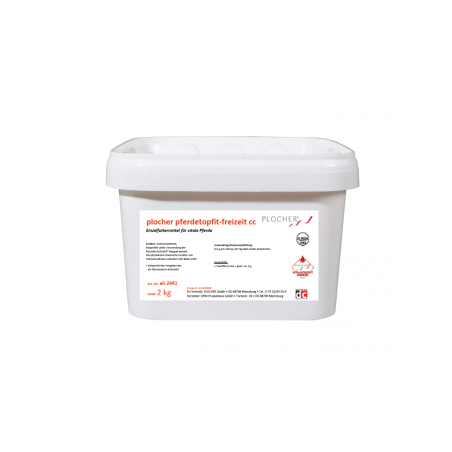 Plocher TopFit CC - Vitalité Naturelle pour Chevaux de Loisir - 2 kg ou 10 Kg