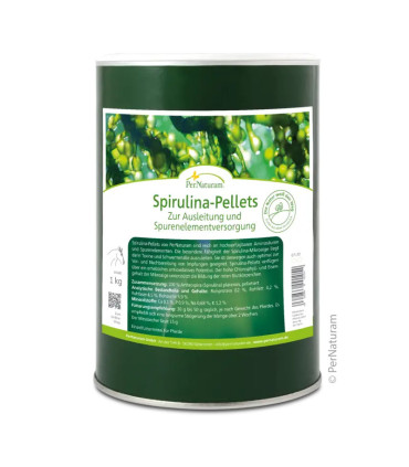 Granulés de spiruline