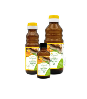Huile au curcuma et à la myrrhe Bio