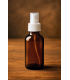 Flacon pulvérisateur 100 ml en verre brun – Protection UV & Spray fin