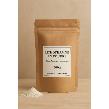 500 g de poudre de lithotamne grade alimentaire