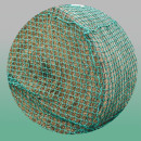 Filet à foin pour balle ronde