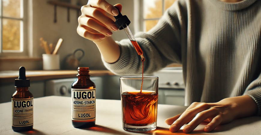 Lugol à 2 % d'iode
