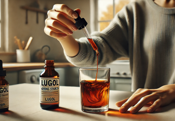 Lugol à 2 % d'iode